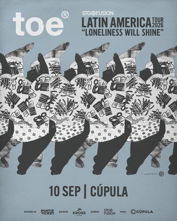 Se acerca el concierto de los japoneses Toe en Chile